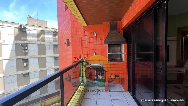 APARTAMENTO VENDA COM SACADA GOURMET 2 DORMITORIOS LAZER ENSEADA GUARUJA
