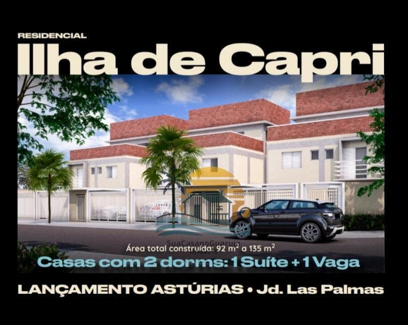 Casa à venda no bairro Jardim Las Palmas em Guarujá/SP