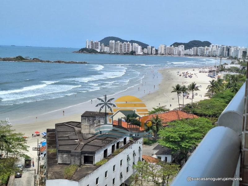 Apartamento vista mar 3 dormitorios 1 suite 142 m² 1 vaga praia das pitangueiras guaruja